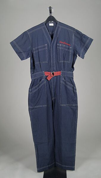Uniform, Mrs. Helen Cookman (American, 1894–1973), Cotton, American