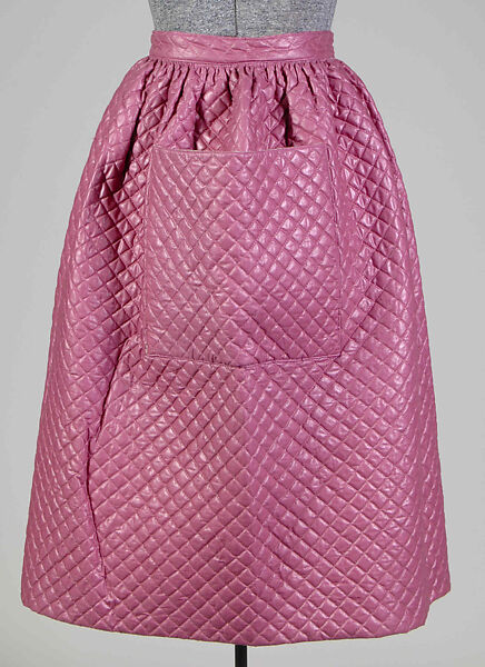 Apron, Bonnie Cashin (American, Oakland, California 1908–2000 New York), Cotton, American 