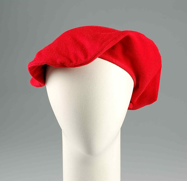 Beret, Bonnie Cashin (American, Oakland, California 1908–2000 New York), Wool, American 