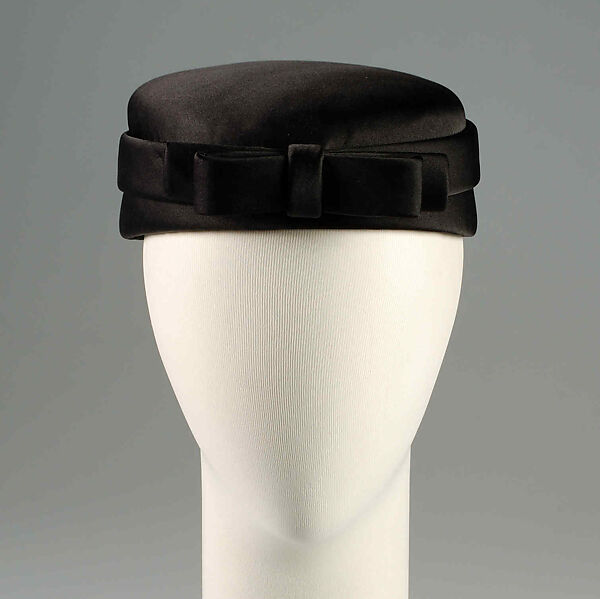 Hat, House of Balenciaga (French, founded 1937), Silk, Spanish 