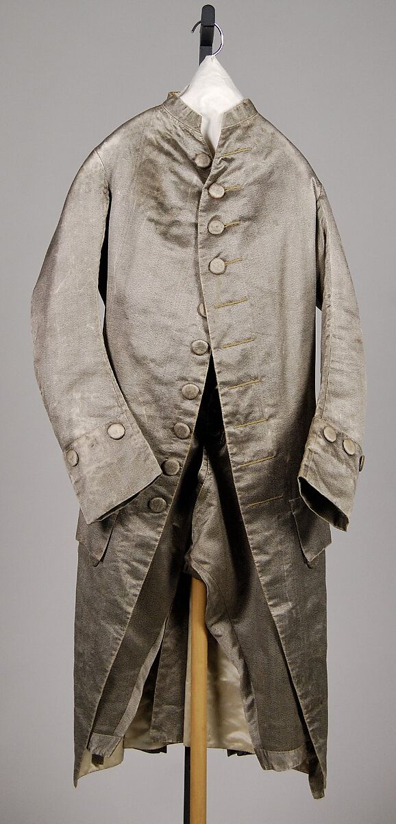 Suit, Silk, probably French 