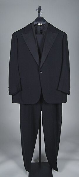 Tuxedo, Thomas Worth, Wool, silk, American 