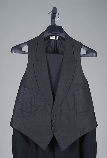 Tuxedo, Thomas Worth, Wool, silk, American