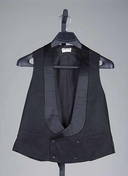 Tuxedo, Thomas Worth, Wool, silk, American
