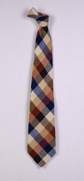 Necktie, Rooster, Wool, American 