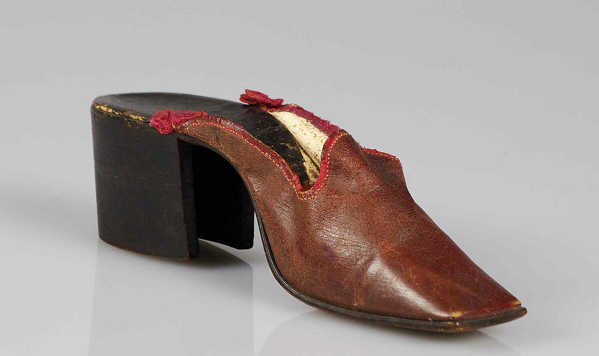 Mules, Leather, Middle Eastern 