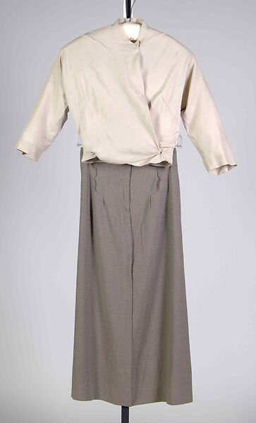 Ensemble, Valentina (American, born Kyiv 1899–1989), Silk, wool, American 