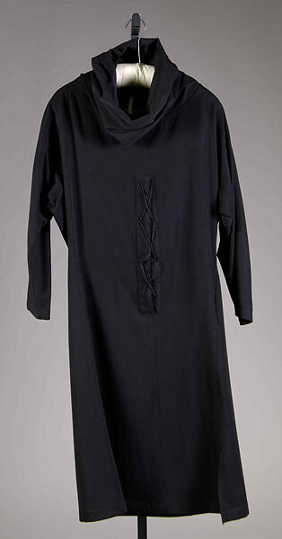 Dress, Yohji Yamamoto (Japanese, born Tokyo, 1943), Wool, Japanese 