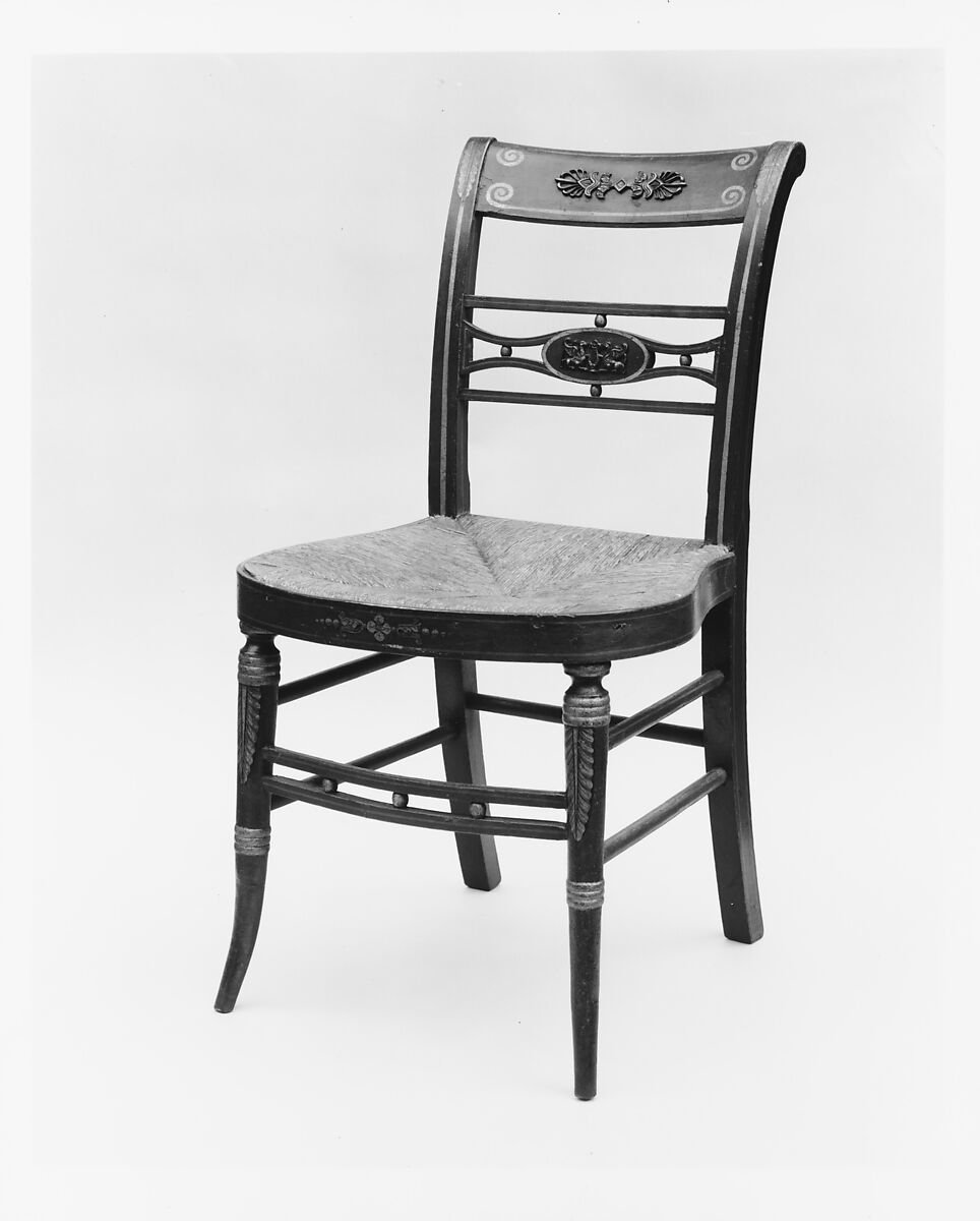 Side Chair, Possibly Thomas Ash (active ca. 1774–1813), Maple, beech, American 