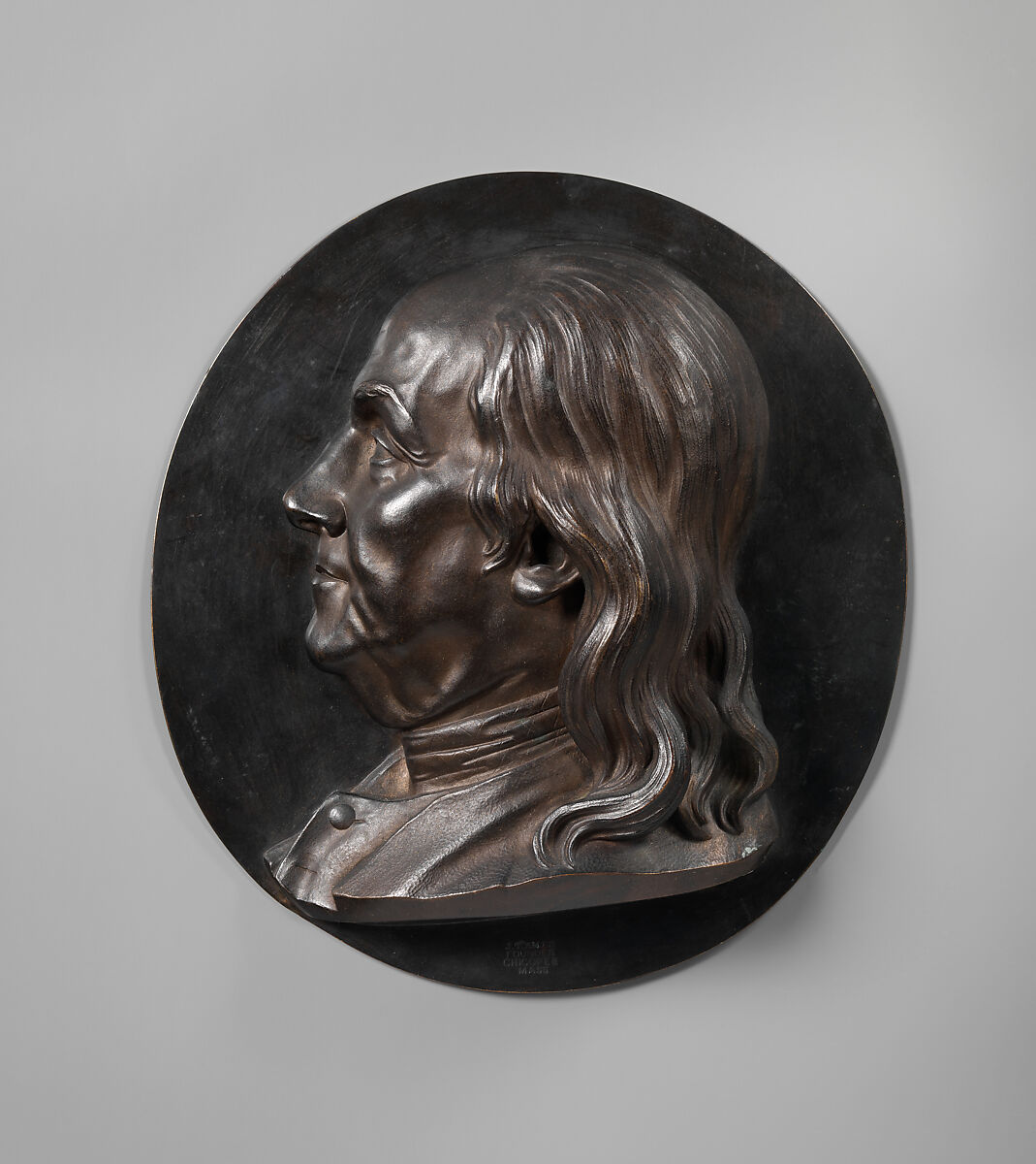 Benjamin Franklin, Henry Kirke Brown (American, Leyden, Massachusetts 1814–1886 Newburgh, New York), Bronze, American 