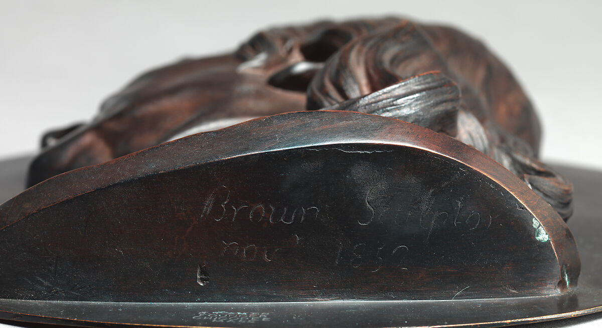 Benjamin Franklin, Henry Kirke Brown (American, Leyden, Massachusetts 1814–1886 Newburgh, New York), Bronze, American