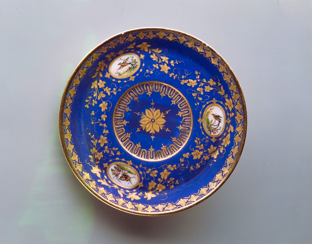 Saucer, Union Porcelain Works (American, 1863–1922), Porcelain, American