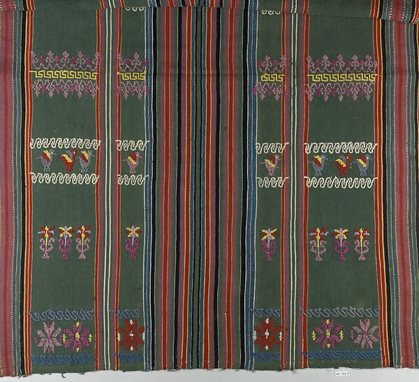 Cloth, embroidered, Guatemalan 