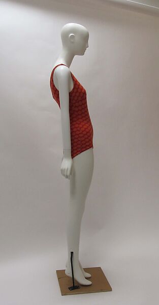 Bathing suit, Rudi Gernreich (American (born Austria), Vienna 1922–1985 Los Angeles, California), wool, nylon, American