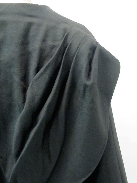 Ensemble, Gilbert Adrian (American, Naugatuck, Connecticut 1903–1959 Hollywood, California), wool, silk, metal, synthetic, American