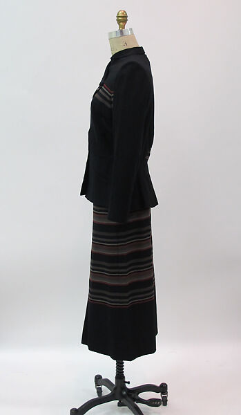 Ensemble, Gilbert Adrian (American, Naugatuck, Connecticut 1903–1959 Hollywood, California), wool, American