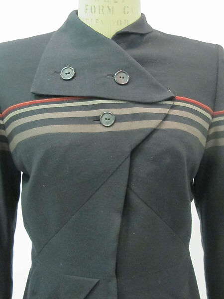 Ensemble, Gilbert Adrian (American, Naugatuck, Connecticut 1903–1959 Hollywood, California), wool, American