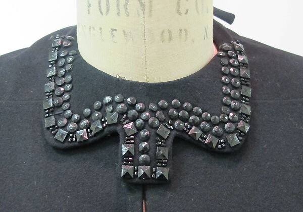 Ensemble, Gilbert Adrian (American, Naugatuck, Connecticut 1903–1959 Hollywood, California), wool, silk, metal, glass, American