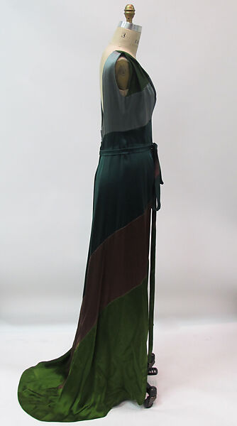 Dress, Gilbert Adrian (American, Naugatuck, Connecticut 1903–1959 Hollywood, California), silk, metal, American