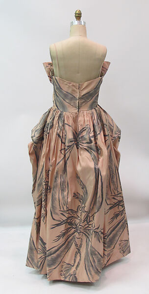 Dress, Gilbert Adrian (American, Naugatuck, Connecticut 1903–1959 Hollywood, California), silk, metal, American