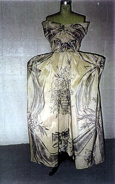 Dress, Gilbert Adrian (American, Naugatuck, Connecticut 1903–1959 Hollywood, California), silk, metal, American