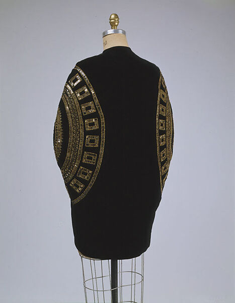 Ensemble, Gilbert Adrian (American, Naugatuck, Connecticut 1903–1959 Hollywood, California), silk, metal, synthetic, American 