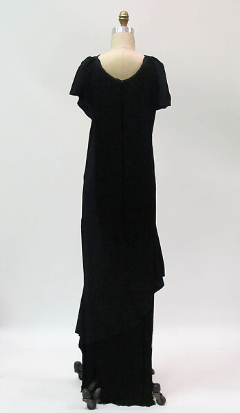 Ensemble, Gilbert Adrian (American, Naugatuck, Connecticut 1903–1959 Hollywood, California), silk, metal, American