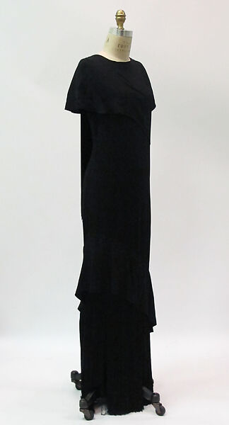 Ensemble, Gilbert Adrian (American, Naugatuck, Connecticut 1903–1959 Hollywood, California), silk, metal, American