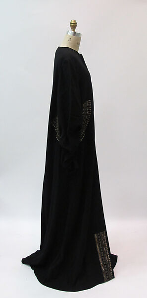 Coat, Gilbert Adrian (American, Naugatuck, Connecticut 1903–1959 Hollywood, California), wool, metal, American