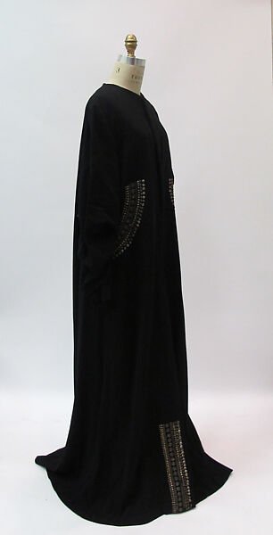 Coat, Gilbert Adrian (American, Naugatuck, Connecticut 1903–1959 Hollywood, California), wool, metal, American