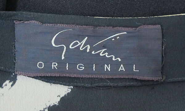 Ensemble, Gilbert Adrian (American, Naugatuck, Connecticut 1903–1959 Hollywood, California), silk, metal, American