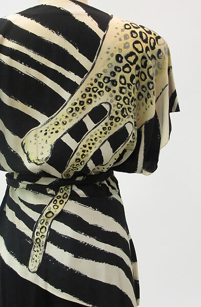 Ensemble, Gilbert Adrian (American, Naugatuck, Connecticut 1903–1959 Hollywood, California), silk, metal, American