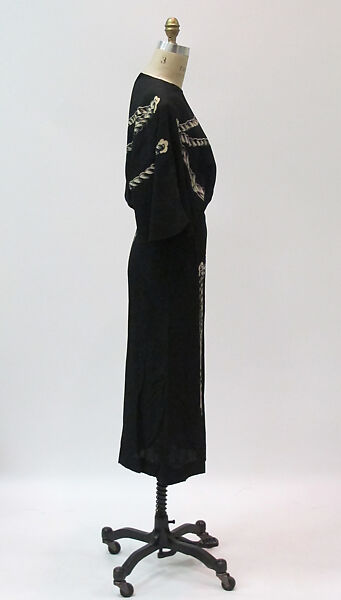 Dress, Gilbert Adrian (American, Naugatuck, Connecticut 1903–1959 Hollywood, California), silk, metal, American