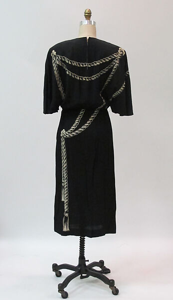 Dress, Gilbert Adrian (American, Naugatuck, Connecticut 1903–1959 Hollywood, California), silk, metal, American