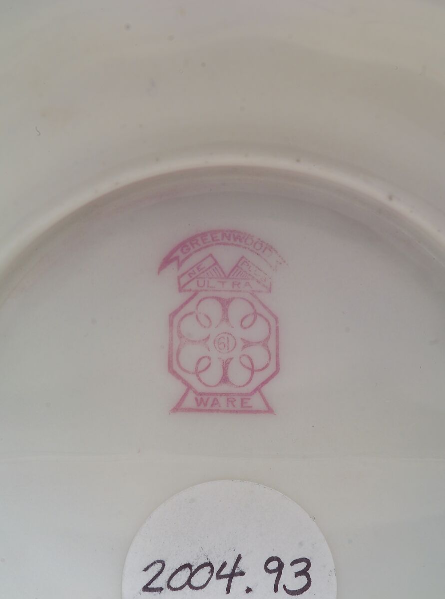 Vase, Greenwood Pottery Company (American, Trenton, New Jersey, 1861–1933), Porcelain, American