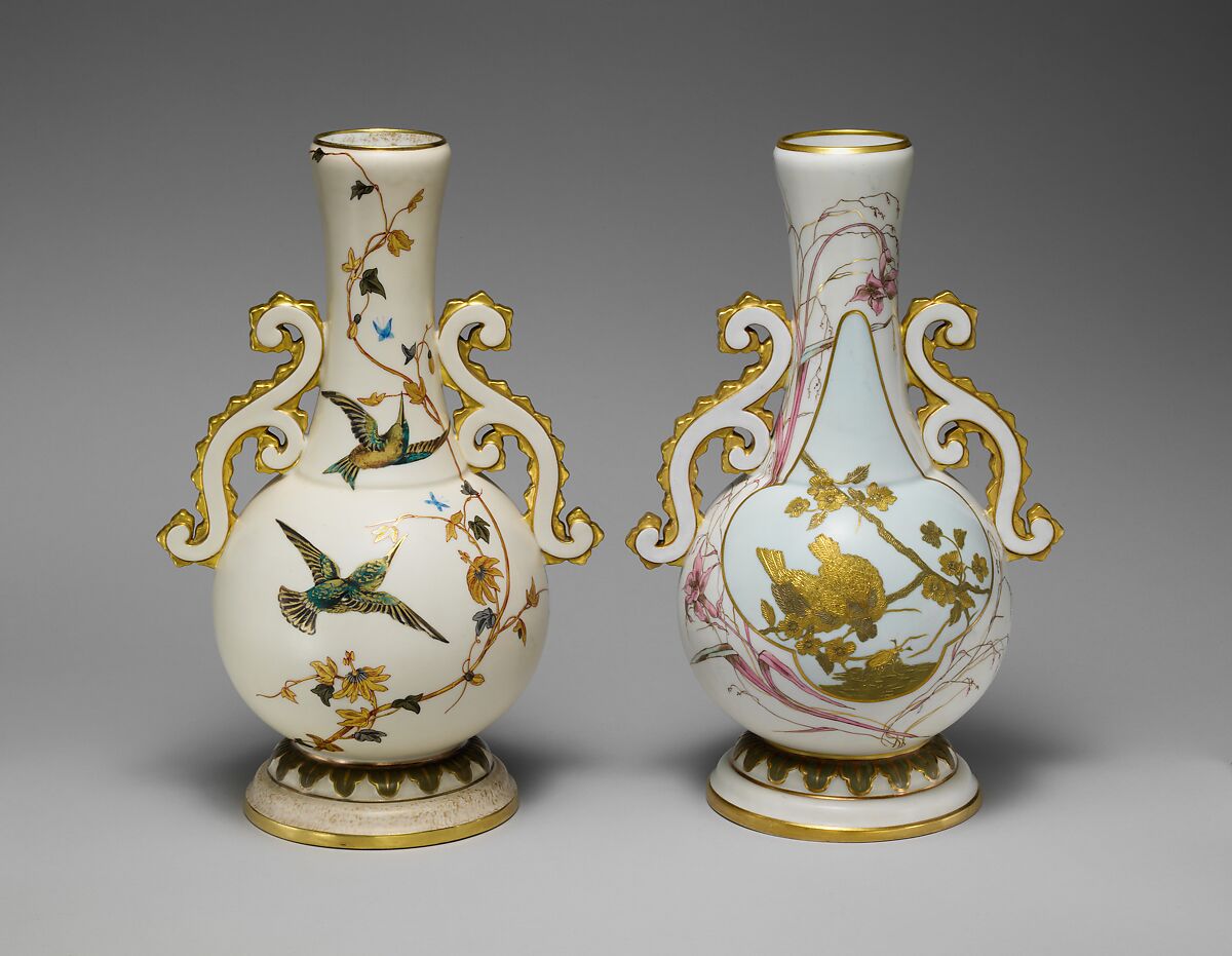 Vase, Greenwood Pottery Company (American, Trenton, New Jersey, 1861–1933), Porcelain, American