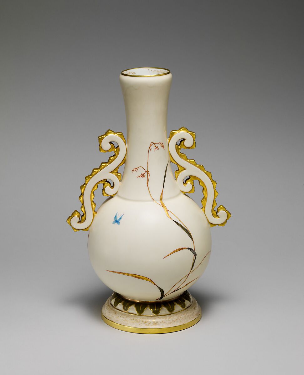 Vase, Greenwood Pottery Company (American, Trenton, New Jersey, 1861–1933), Porcelain, American