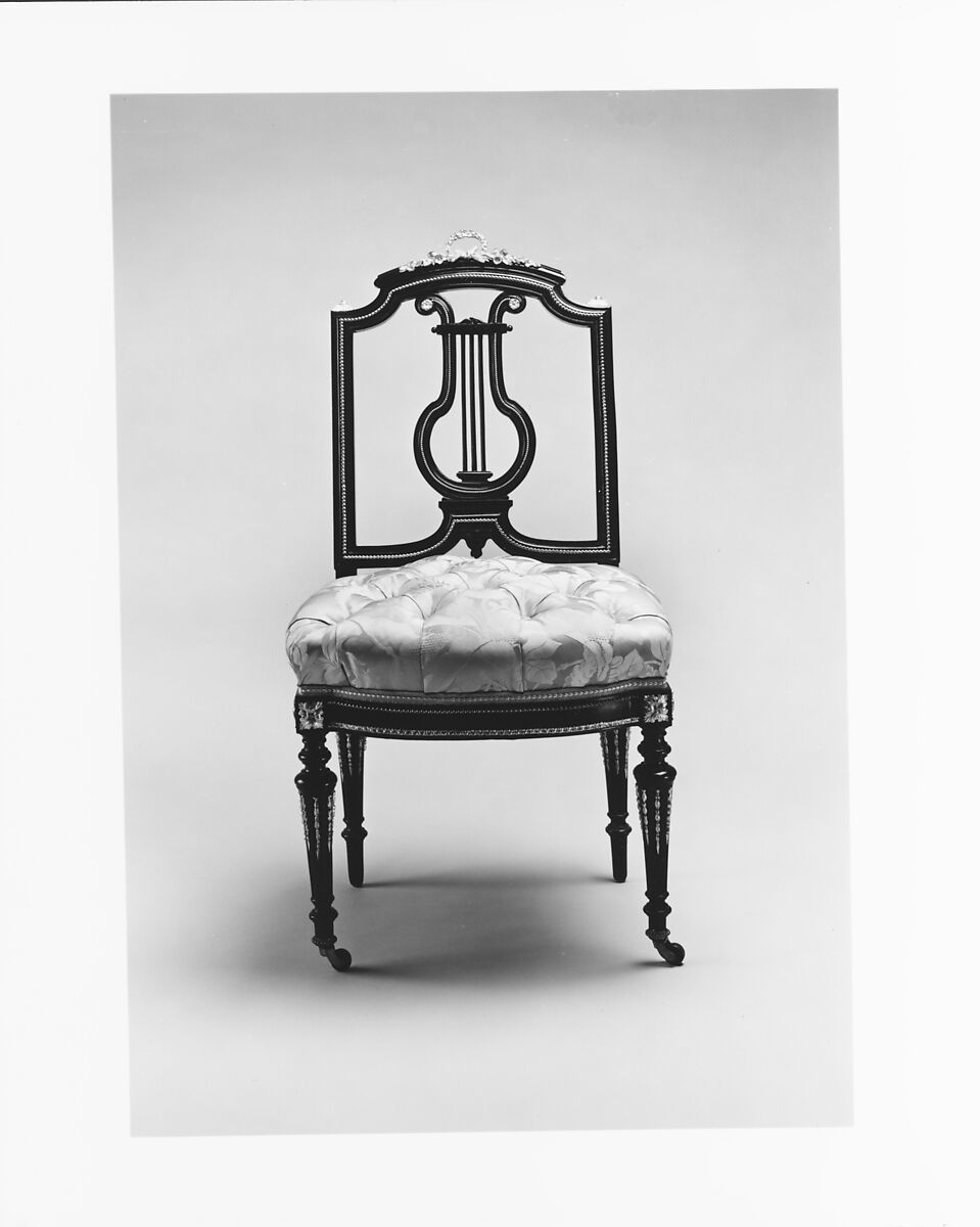 Side Chair, Léon Marcotte (1824–1887), Maple, American 