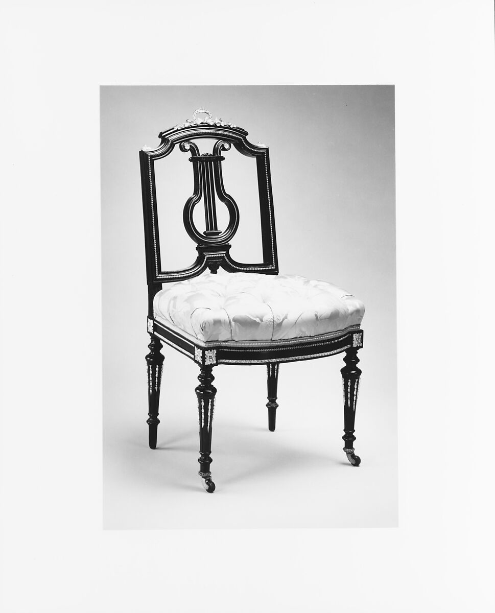 Side Chair, Léon Marcotte (1824–1887), Maple, American