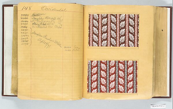 Occidental prints : stock of Denny Poor & Co