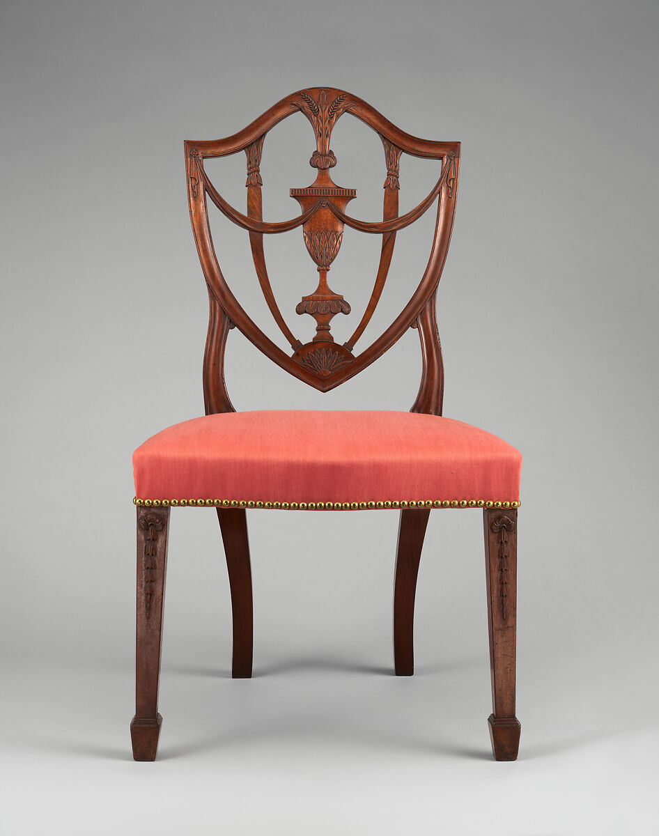 Side Chair, Attributed to Samuel McIntire (1757–1811), Mahogany, ash, birch, white pine, American 