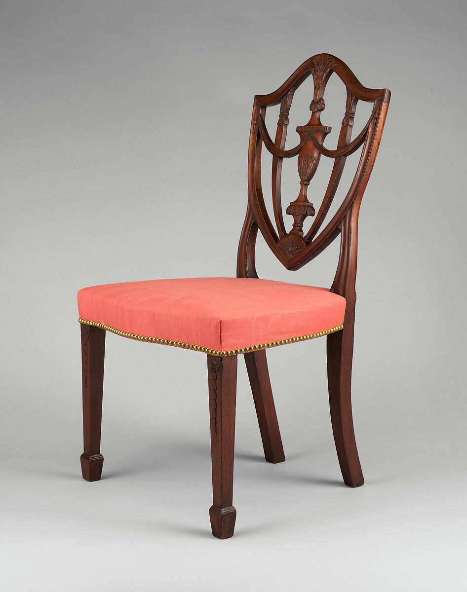 Side Chair, Attributed to Samuel McIntire (1757–1811), Mahogany, ash, birch, white pine, American