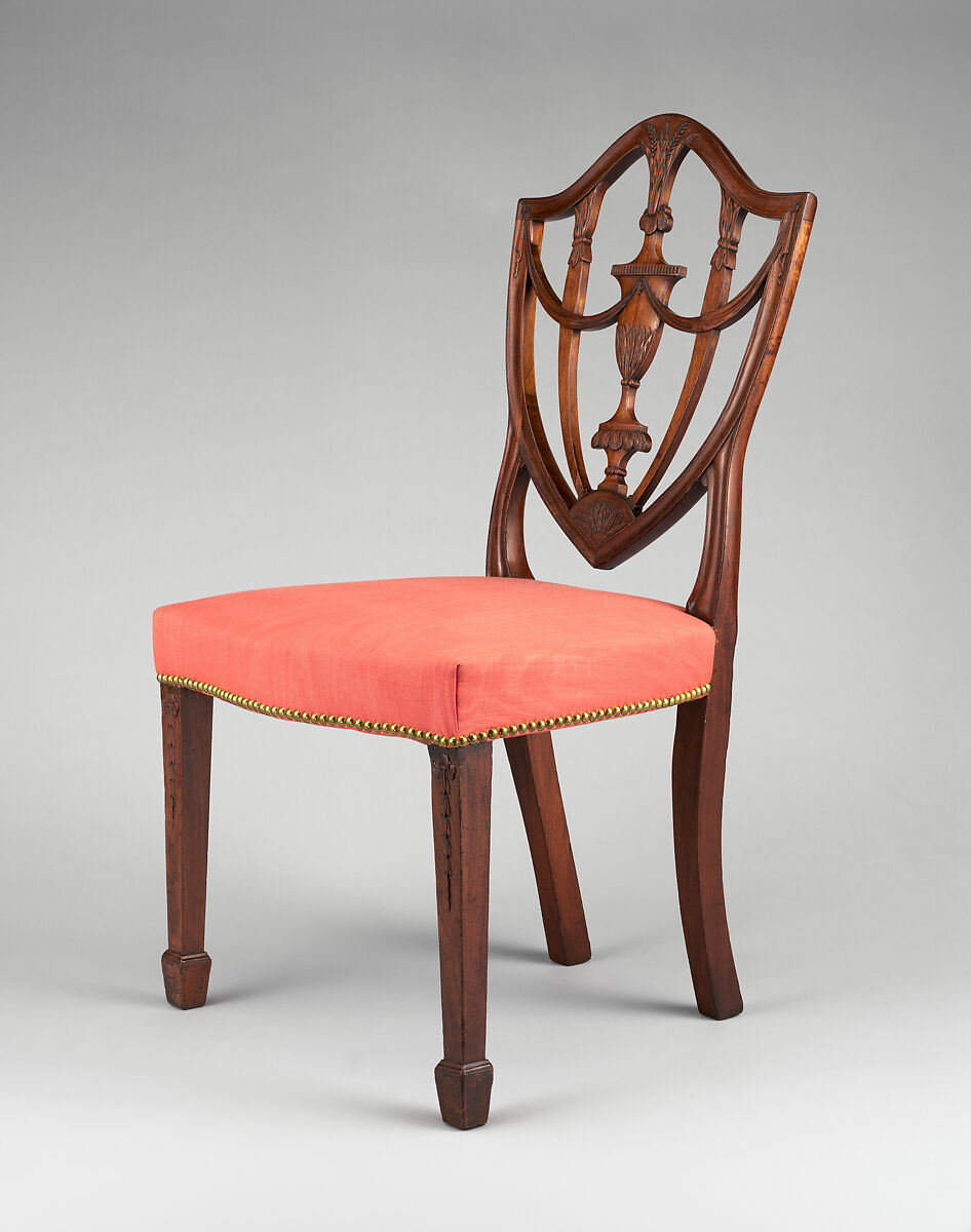 Side Chair, Attributed to Samuel McIntire (1757–1811), Mahogany, American