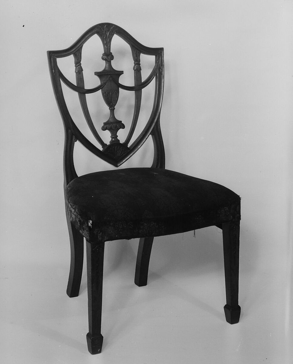 Side Chair, Attributed to Samuel McIntire (1757–1811), Mahogany, American
