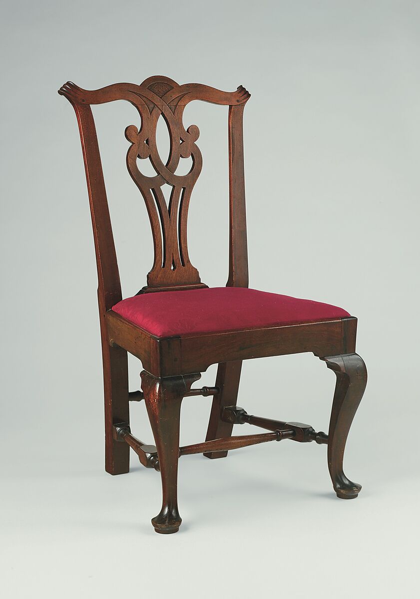 Side Chair, Attributed to John Townsend (1732–1809), Mahogany, maple, chestnut, white pine, American