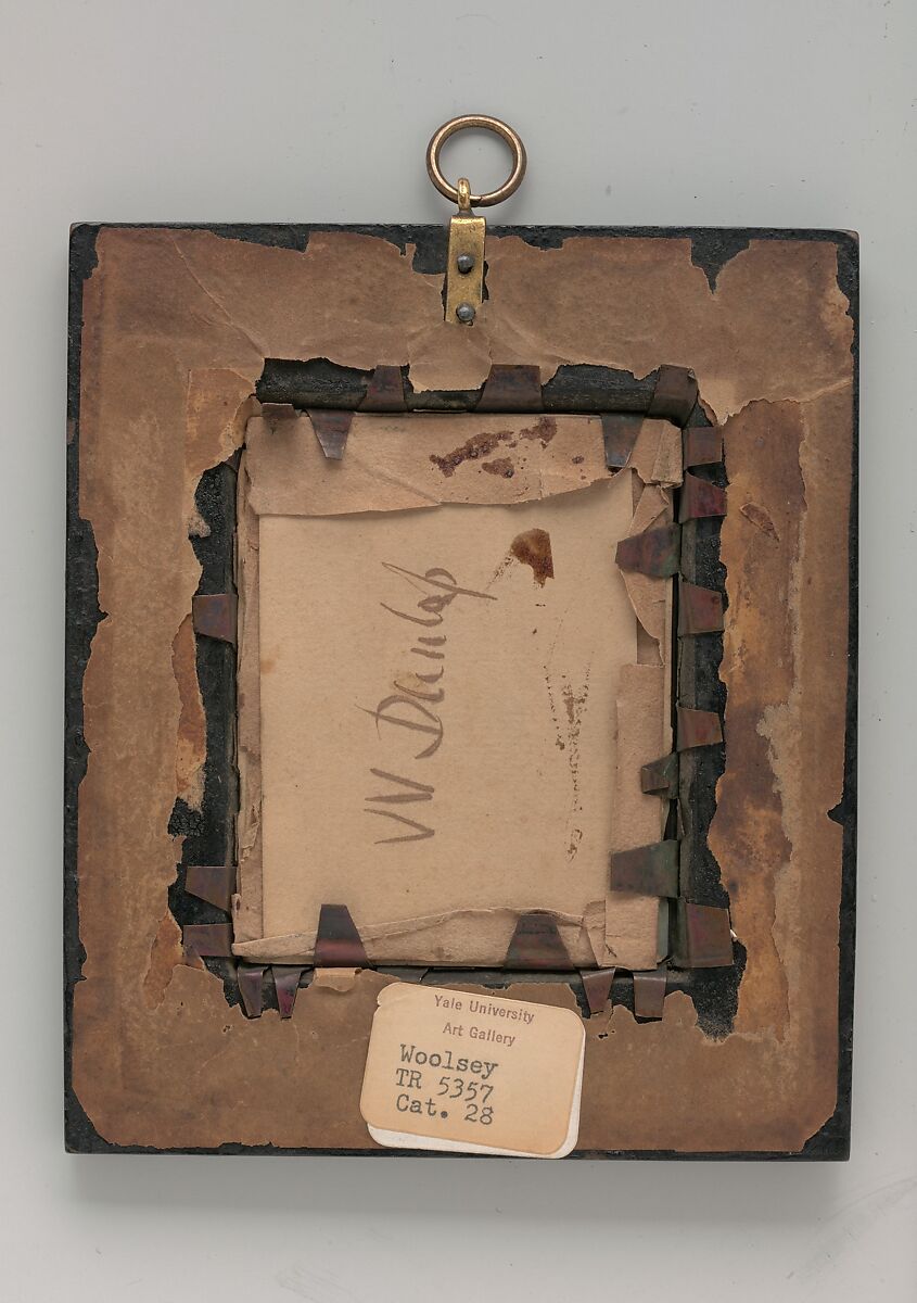 Self-portrait, William Dunlap (American, Perth Amboy, New Jersey 1766–1839 New York), Watercolor on ivory, American