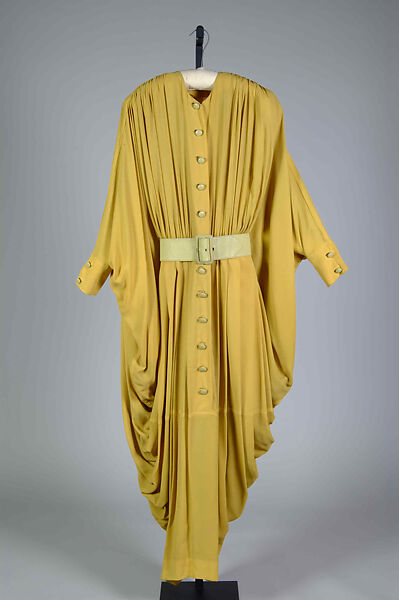 Evening dress, Robert Riley (American, born Canada, 1911–2001), Synthetic, American 