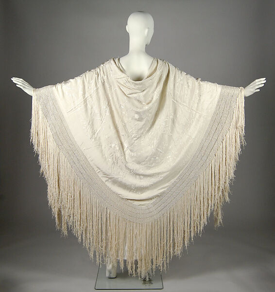 Shawl, Silk, Chinese 