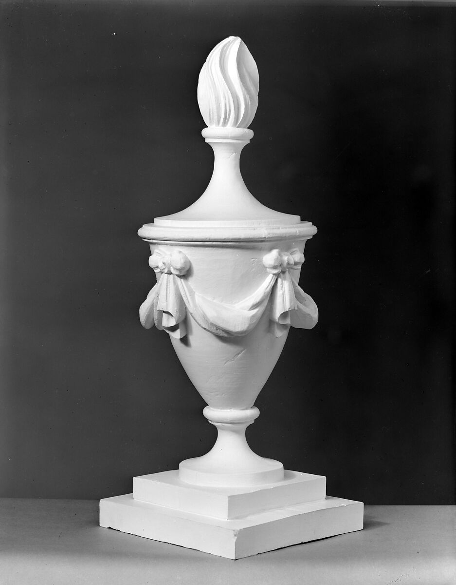 Fence Post Finial from the Jerathmeel Peirce House, Salem, Massachusetts, Samuel McIntire (1757–1811), Pine, American 