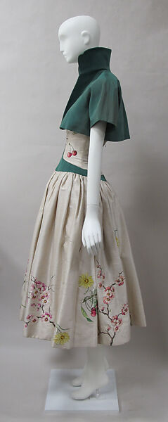 Ensemble, Emilio Schuberth (Italian, 1904–1972), silk, metal, Italian